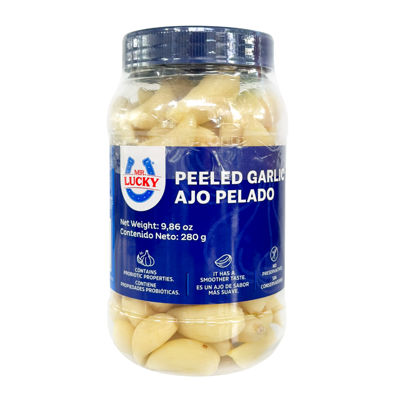Ajo Pelado 280g Mr Luky Bote