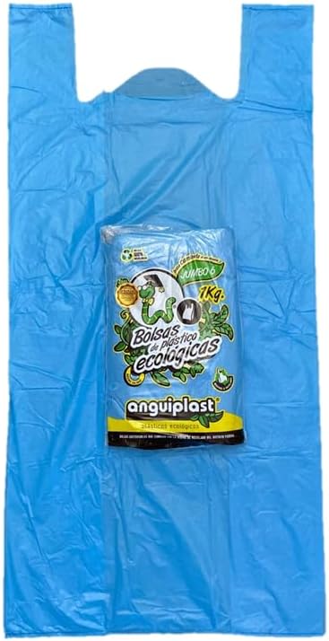 Bolsa Camiseta Grande Eco 1Kg Bolsa