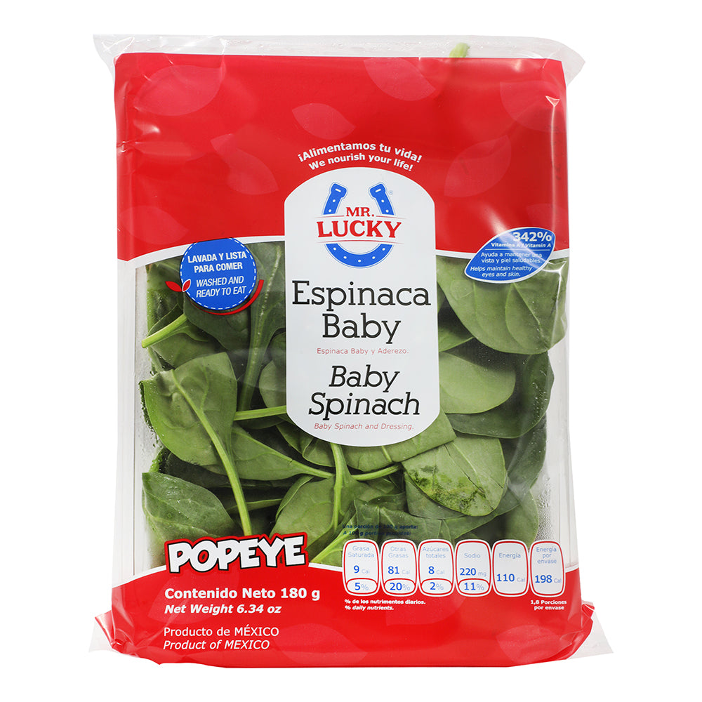 Espinaca Baby Popeye 180g