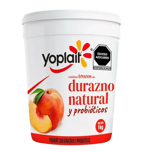 Yogurt Yoplait Durazno 1Kg