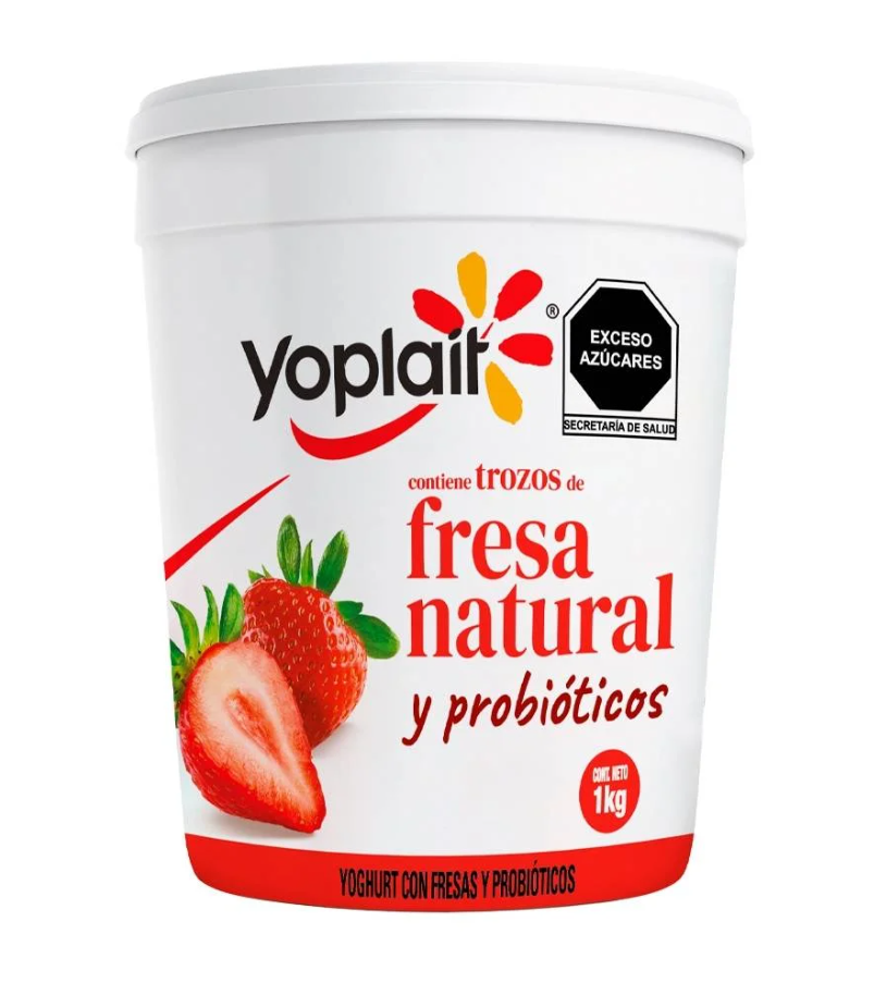 Yogurt Yoplait Fresa 1Kg