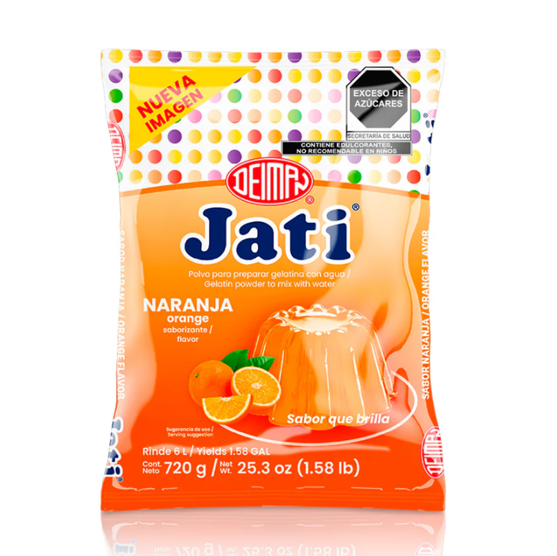 Gelatina Jati  Naranja 720gr