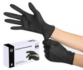 Guantes Negros Nitrilo 100pzs