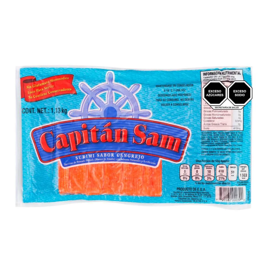 Surimi Capitan Sam 1.13kg