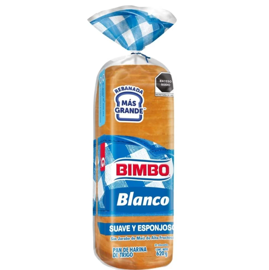 Pan Blanco Bimbo Grande