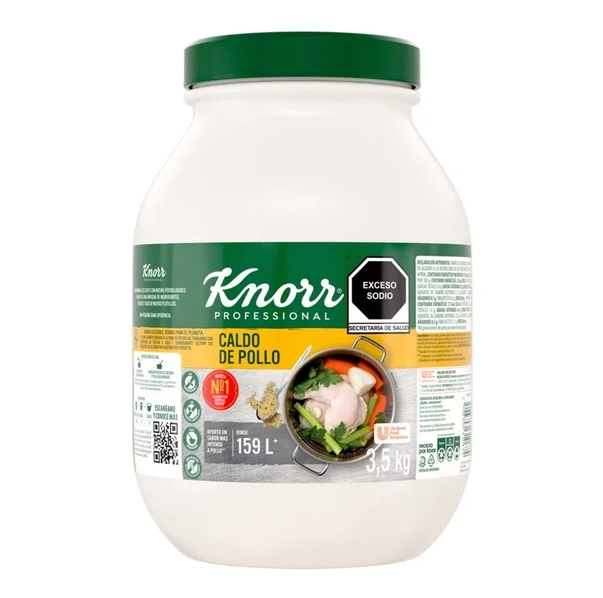 Caldo de Pollo Knorr 3.5kg Bote