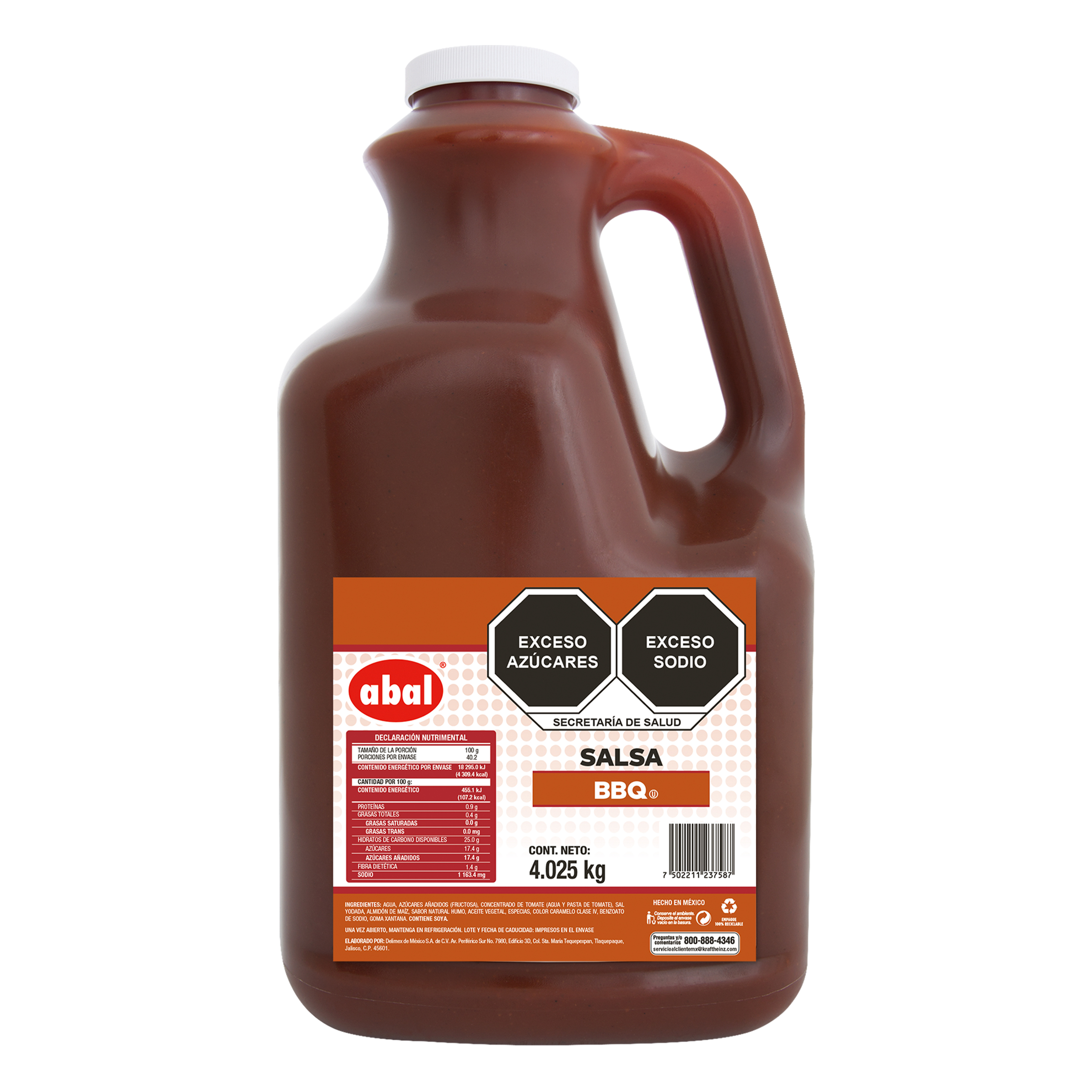 Salsa BBQ Abal 4.025 Kg