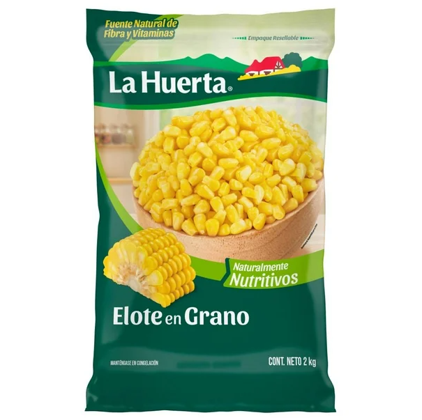 Granos de Elote 2kg Bolsa