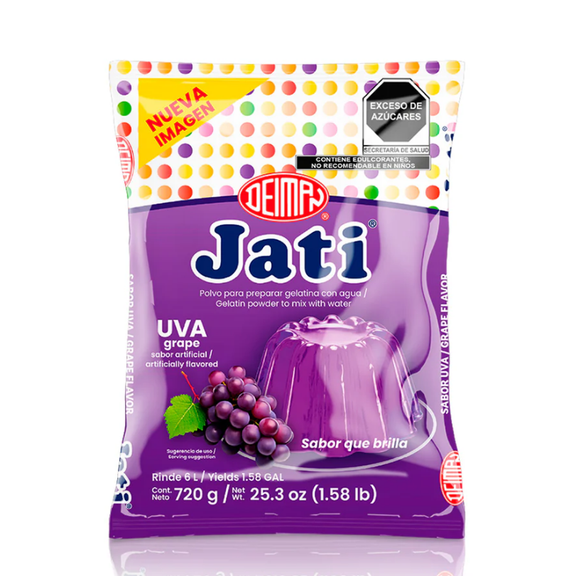 Gelatina Jati  Uva 720gr