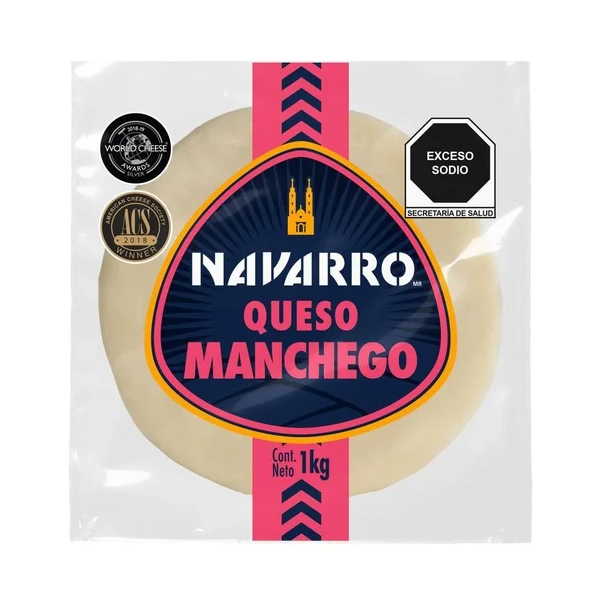 Queso Manchego Navarro 1kg