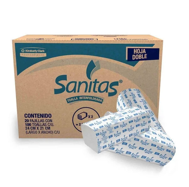 Sanitas Toalla 20/100 Caja